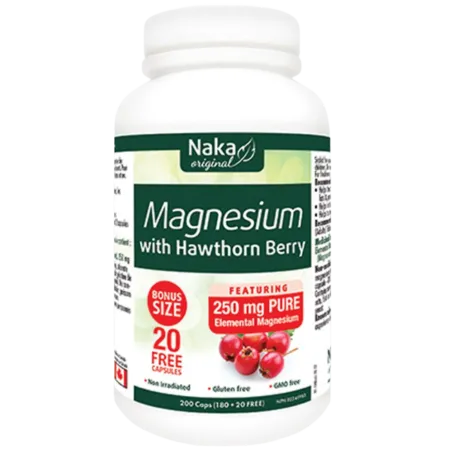 Naka 나카 구연산 마그네슘 + Oxd+산사나무 250mg 200캡슐 | 매일 업데이트되는 특가 상품 | VITASHOP
