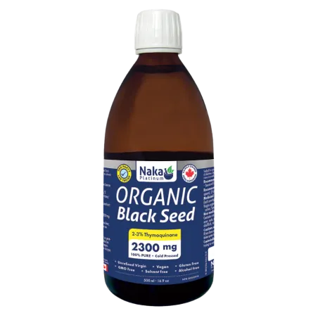 Naka 나카 플래티넘 오가닉 블랙 씨드 리퀴드 500ml | 매일 업데이트되는 특가 상품 | VITASHOP