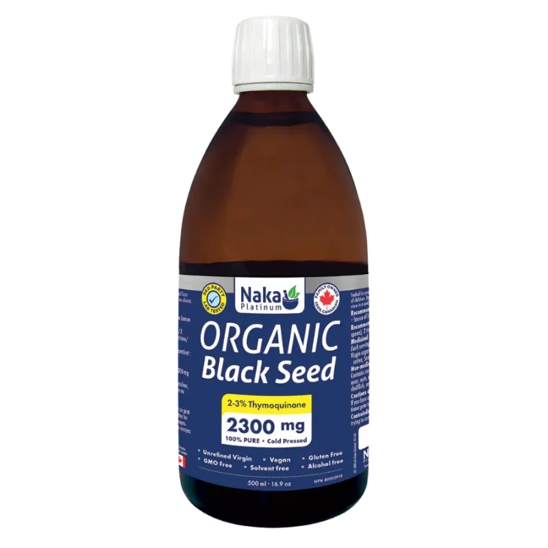 Naka 나카 플래티넘 오가닉 블랙 씨드 리퀴드 500ml | 매일 업데이트되는 특가 상품 | VITASHOP