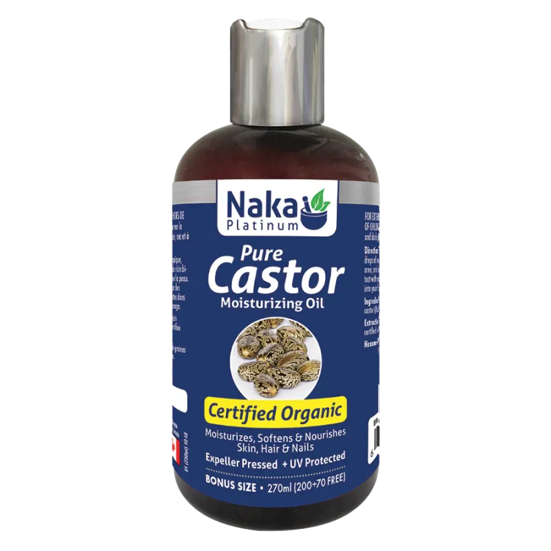 Naka 나카 플래티넘 유기농 피마자유 270ml | 매일 업데이트되는 특가 상품 | VITASHOP