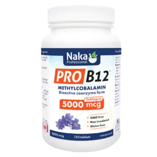 Pro B12 5000 mcg 125 Tablets | Safest & Easiest Shopping Vitamins Online | VITASHOP