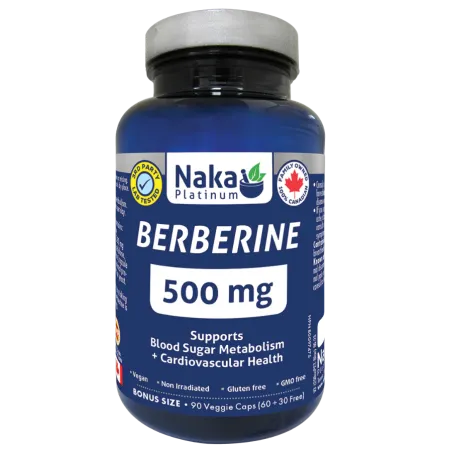 Platinum Berberine 500 mg 90 Vegi Capsules | Safest & Easiest Shopping Vitamins Online | VITASHOP