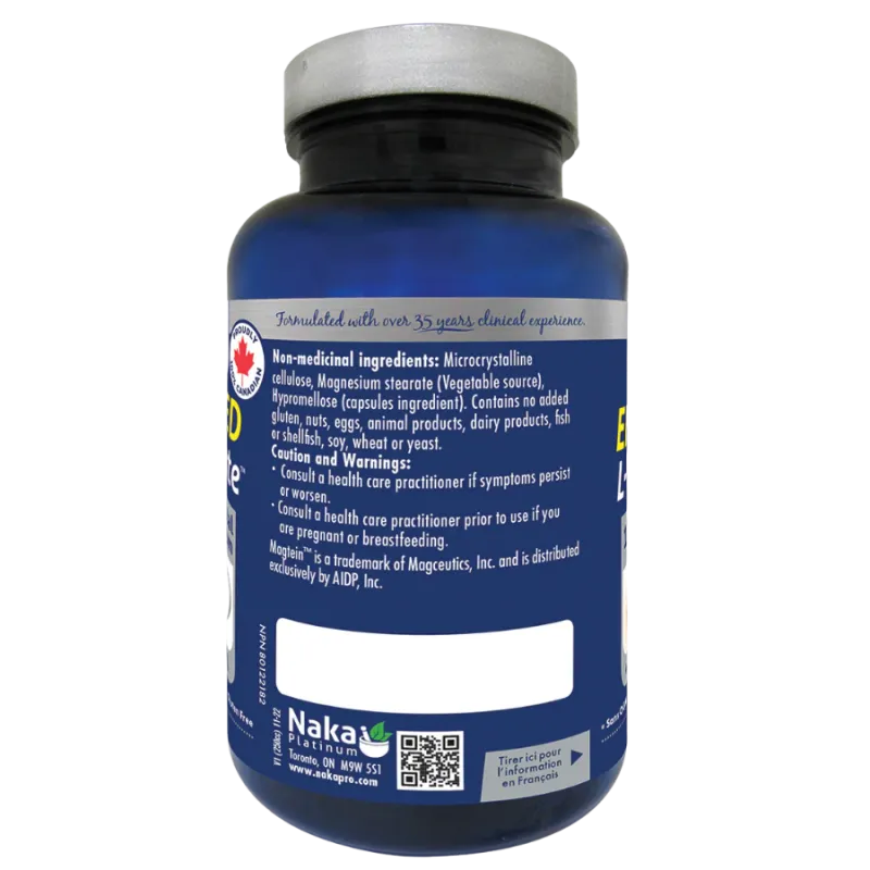 Naka PRO L-Threonate Magnesium 144mg 60 Veggie Caps | 每天不同折扣, 全网最低价格 | 种类齐全的保健品店铺 VITASHOP, 只有你想不到, 没有你买不到 !
