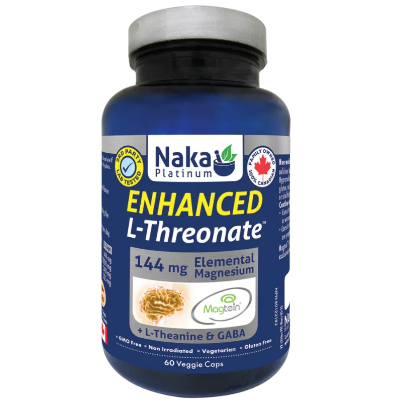 Naka PRO L-Threonate Magnesium 144mg 60 Veggie Caps | 每天不同折扣, 全网最低价格 | 种类齐全的保健品店铺 VITASHOP, 只有你想不到, 没有你买不到 !