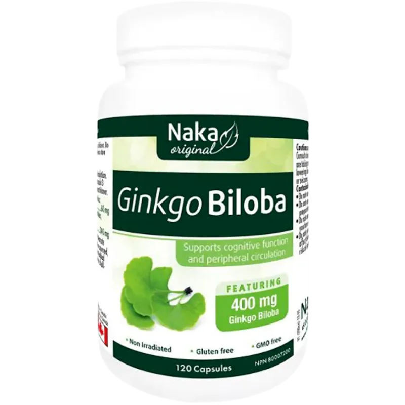 Naka 나카 징코 빌로바 400mg 120캡슐 | 매일 업데이트되는 특가 상품 | VITASHOP
