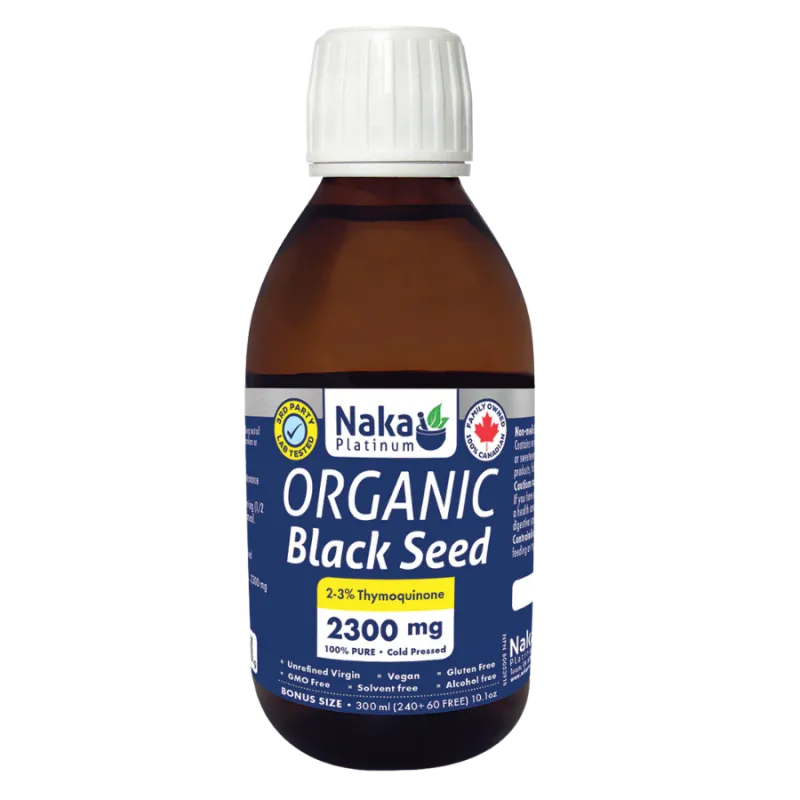 Naka 나카 플래티넘 유기농 블랙 씨드 리퀴드 300ml | 매일 업데이트되는 특가 상품 | VITASHOP