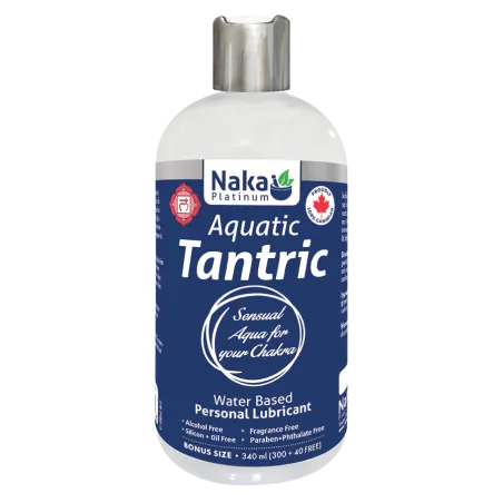 Platinum Aquatic Tantric Organic 340 ml Personal Gel | Safest & Easiest Shopping Vitamins Online | VITASHOP