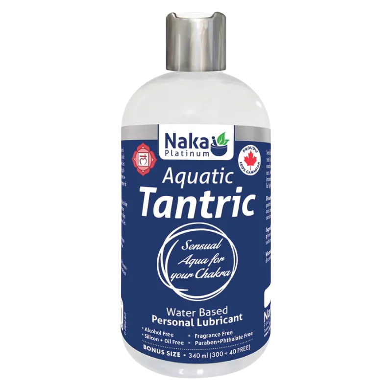 Platinum Aquatic Tantric Organic 340 ml Personal Gel | Safest & Easiest Shopping Vitamins Online | VITASHOP
