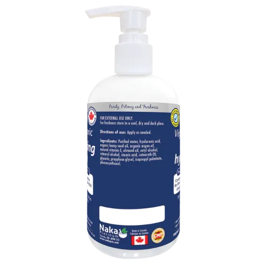 Platinum Moisturizing Hyluronic Acid, Hemp Seed, Argan, Vit E Cream 340 ml | Safest & Easiest Shopping Vitamins Online | VITASHO