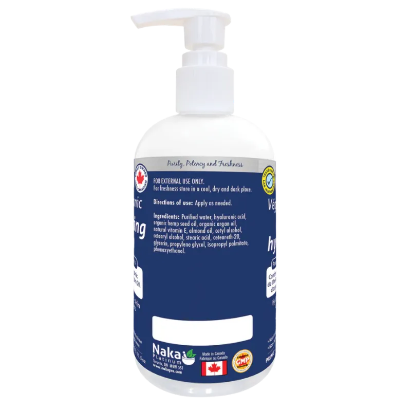 Platinum Moisturizing Hyluronic Acid, Hemp Seed, Argan, Vit E Cream 340 ml | Safest & Easiest Shopping Vitamins Online | VITASHO