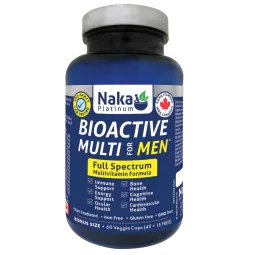 Platinum Bioactive Multi pour hommes 60 Vcaps
