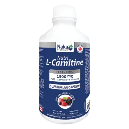 Naka Platinum Nutri L Carnitine 1500 mg 600 ml Liquid | Unbeatable Prices, Daily Deals | VITASHOP
