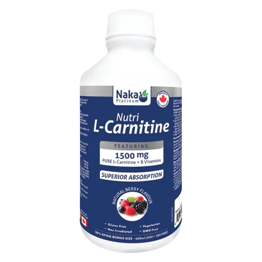 Naka Platinum Nutri L Carnitine 1500 mg 600 ml Liquid | Unbeatable Prices, Daily Deals | VITASHOP