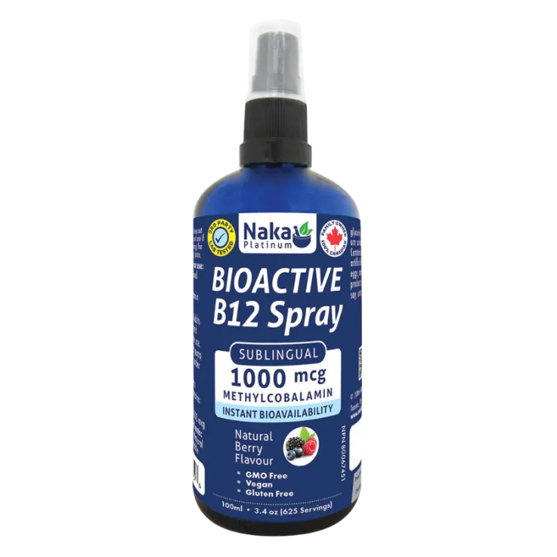 Naka Platinum Pro B12 Instant Spray 100 ml | 每天不同折扣, 全网最低价格 | 种类齐全的保健品店铺 VITASHOP, 只有你想不到, 没有你买不到 !