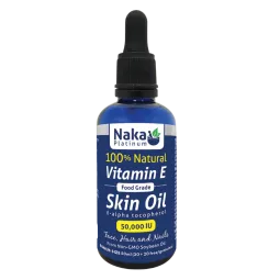 Naka Platinum Vitamin E Skin Oil 50,000 IU 30 + 20 mL Free | Unbeatable Prices, Daily Deals | VITASHOP