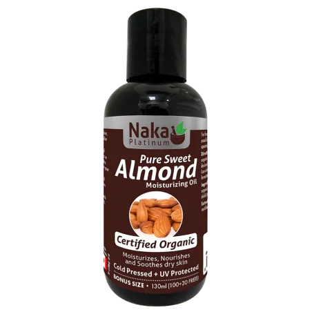 Naka Platinum Organic Almond Oil 130 ml | 每天不同折扣, 全网最低价格 | 种类齐全的保健品店铺 VITASHOP, 只有你想不到, 没有你买不到 !