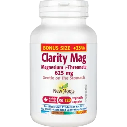 New Roots Clarity Mag Bonus Size 120 Veg Capsules | Unbeatable Prices, Daily Deals | VITASHOP