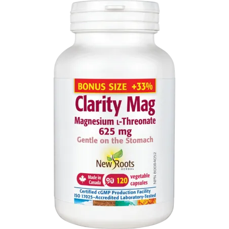New Roots Clarity Mag 加量装 120 粒植物胶囊 | 无敌价格，每日特惠 | VITASHOP