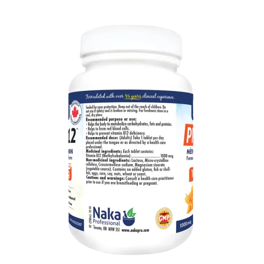 Pro B12 1000 mcg 200 Tablets | Safest & Easiest Shopping Vitamins Online | VITASHOP