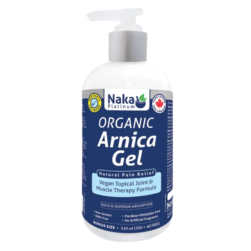 Hübner Platinum Organic Arnica Gel 340 ml | Unbeatable Prices, Daily Deals | VITASHOP