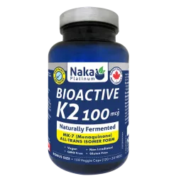 Naka Platinum K2 (MK-7 Form) 100 mcg 150 Vegi Capsules | Unbeatable Prices, Daily Deals | VITASHOP