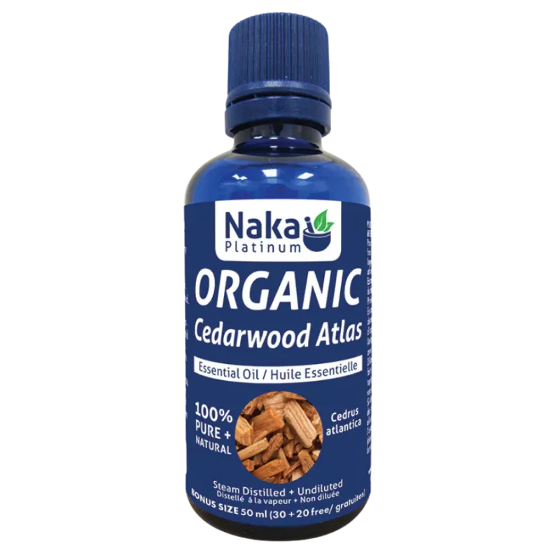 Naka Platinum Organic Cedarwood Atlas 50 ml | 每天不同折扣, 全网最低价格 | 种类齐全的保健品店铺 VITASHOP, 只有你想不到, 没有你买不到 !