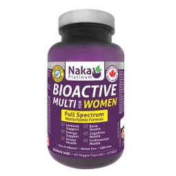 Platinum Bioactive Multi pour femmes 60 Vcaps