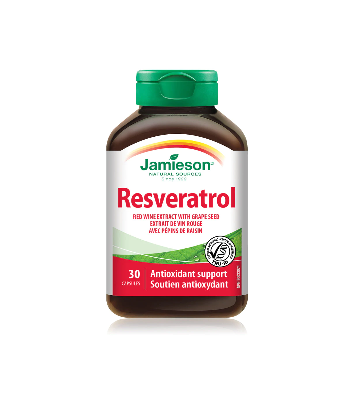 Jamieson Resveratrol Red Wine Extract w Grape Seed 30 Capsules | 每天不同折扣, 全网最低价格 | 种类齐全的保健品店铺 VITASHOP, 只有你想不到, 没有你买不到 !