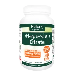 Naka Magnesium Citrate 150 mg 90 Capsules | Unbeatable Prices, Daily Deals | VITASHOP