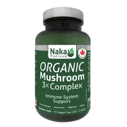 Naka Platinum Mushroom Complex Organic 75 Vegi Capsules | 每天不同折扣, 全网最低价格 | 种类齐全的保健品店铺 VITASHOP, 只有你想不到, 没有你买不到 !