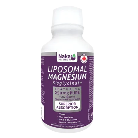 Naka Platinum Liposomal Mag Bisglycinate 250 mg 250 ml | Unbeatable Prices, Daily Deals | VITASHOP