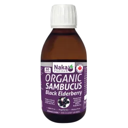 Naka Platinum Elderberry Syrup Organic 300 ml | Unbeatable Prices, Daily Deals | VITASHOP