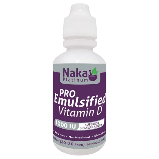 Platinum Pro D3 Emulsified 1000 IU Drop 60 ml | Safest & Easiest Shopping Vitamins Online | VITASHOP