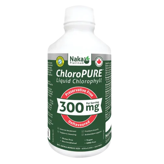 Naka 나카 백금 ChloroPURE 300 mg 600 ml (방부제 무첨가) | 매일 업데이트되는 특가 상품 | VITASHOP