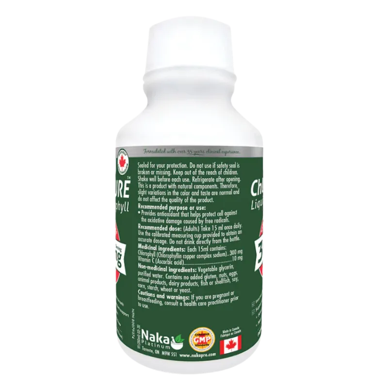 Naka Platinum ChloroPURE 300 mg 600 ml (Preservative Free) | 每天不同折扣, 全网最低价格 | 种类齐全的保健品店铺 VITASHOP, 只有你想不到, 没有你买不到 !