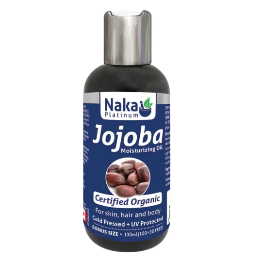 Naka Platinum Organic Jojoba Oil 130 ml | Unbeatable Prices, Daily Deals | VITASHOP