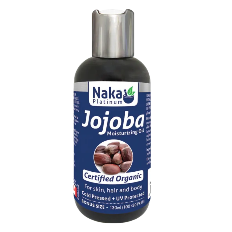 Naka Platinum Organic Jojoba Oil 130 ml | Unbeatable Prices, Daily Deals | VITASHOP