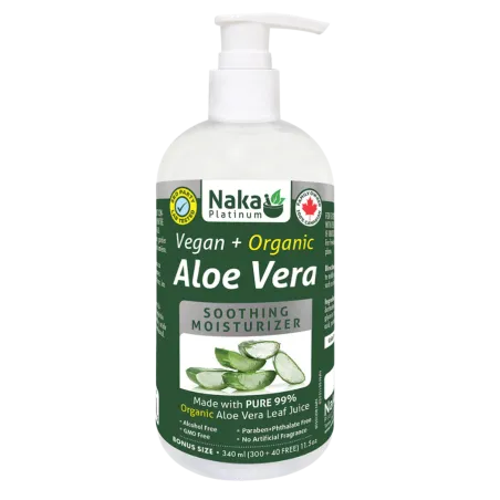 Naka Platinum Aloe Gel 99% Platinum 340 ml (Organic + Vegan) | Unbeatable Prices, Daily Deals | VITASHOP