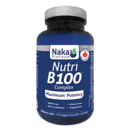 Naka Platinum Nutri B100 Complex 90 Vegi Capsules | Unbeatable Prices, Daily Deals | VITASHOP