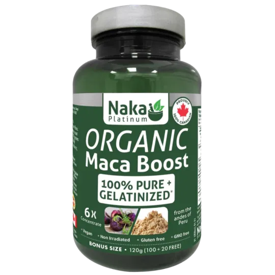 Naka Platinum Maca Boost Organic Powder 120 g | Unbeatable Prices, Daily Deals | VITASHOP