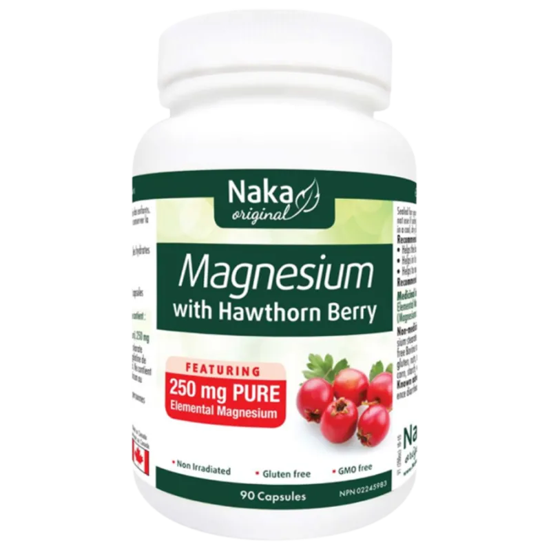 Naka 나카 구연산 마그네슘 + Oxd+산사나무 250mg 90캡슐 | 매일 업데이트되는 특가 상품 | VITASHOP