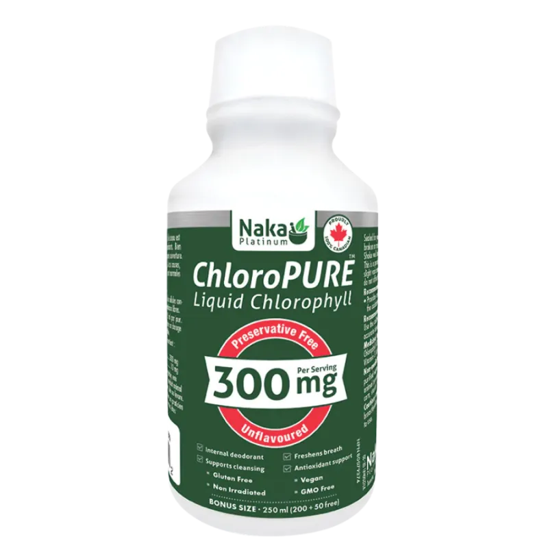 Naka 나카 백금 ChloroPURE 300 mg 250 ml (방부제 무첨가) | 매일 업데이트되는 특가 상품 | VITASHOP