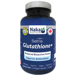 Naka Platinum Setria Glutathione+ 75 Vegi Capsules | Unbeatable Prices, Daily Deals | VITASHOP