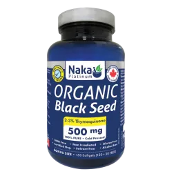 Platinum Organic Black Seed 500 mg 150 Softgels | Safest & Easiest Shopping Vitamins Online | VITASHOP