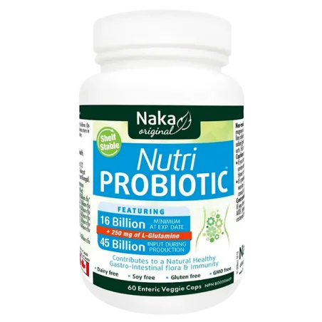 Naka Nutri Probiotic 45 Bill Shelf Stable 60 DR Vegi Capsules | Unbeatable Prices, Daily Deals | VITASHOP