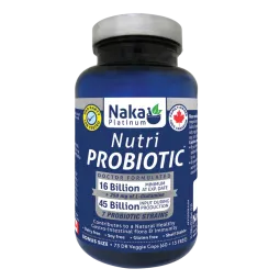 Naka Platinum Nutri Probiotic 45 Bill Shelf Stable 75 DR Vegi Capsules | Unbeatable Prices, Daily Deals | VITASHOP