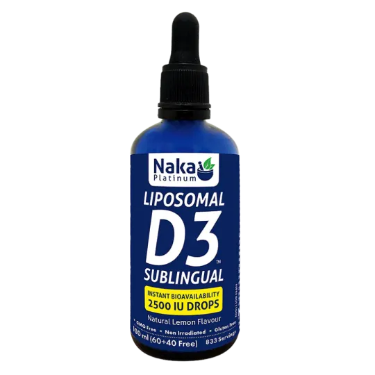 Platinum Liposomal D3 2500 IU Dropper 100 ml | Safest & Easiest Shopping Vitamins Online | VITASHOP