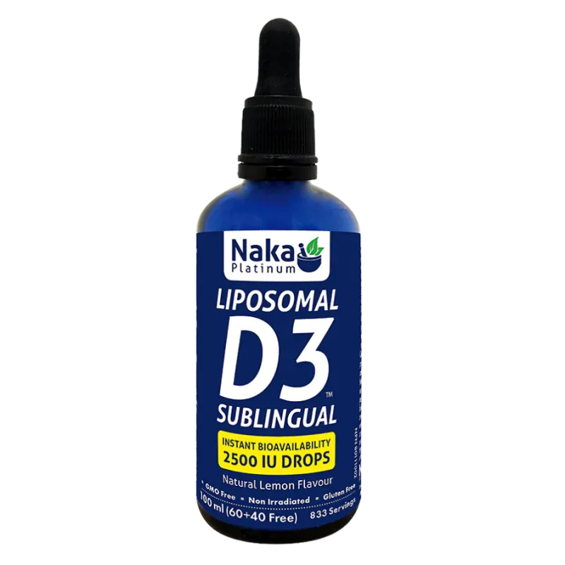 Platinum Liposomal D3 2500 IU Dropper 100 ml | Safest & Easiest Shopping Vitamins Online | VITASHOP