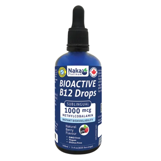 Naka 나카 플래티넘 B12 1000mcg 점적기 전구 100ml | 매일 업데이트되는 특가 상품 | VITASHOP