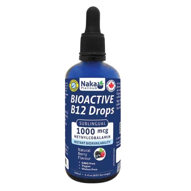 Naka 나카 플래티넘 B12 1000mcg 점적기 전구 100ml | 매일 업데이트되는 특가 상품 | VITASHOP